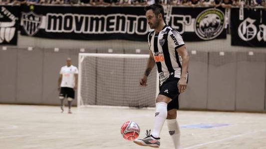 Falcão foi um dos principais jogadores de futsal a vestir a camisa do Atlético