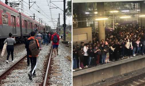 Falha CPTM