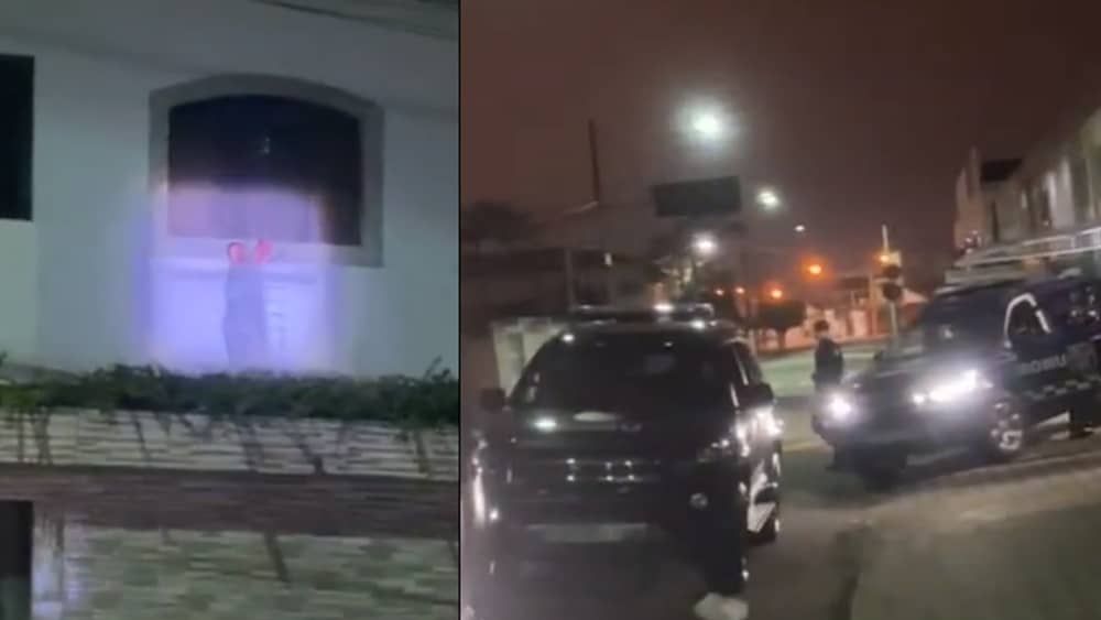 Vídeo: decoração de Halloween assusta moradores e mobiliza três viaturas em SP