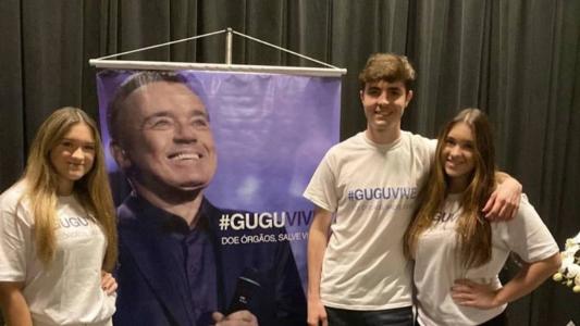 Família de apresentador criou a campanha 'Gugu Vive' para fortalecer à doação de órgãos no país