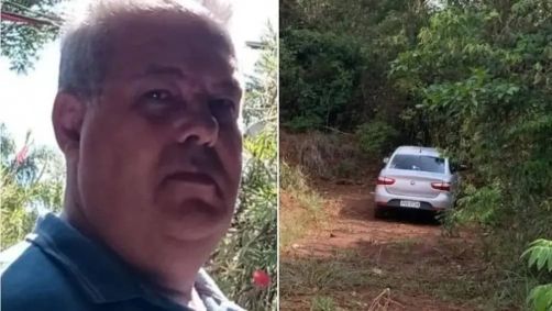 Família encontrou o carro de Vandeir Gomes de Campos em Rio Manso, na Região Metropolitana de Belo Horizonte