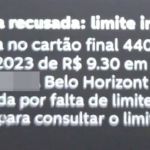 Prints de extrato mostram tentativas de uso de cartão de jovem estuprada em BH após show de pagode 