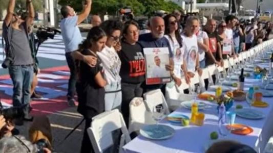 Famílias de sequestrados pelo Hamas fazem apelo em Israel