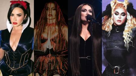 Famosas se produziram no Halloween 2023