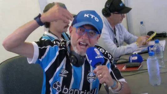 Farid se revoltou com derrota do Grêmio para o Flamengo