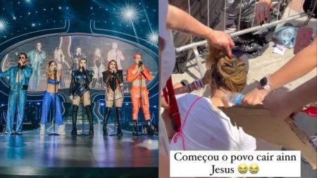 Fãs passam mal na fila do show do RBD no Rio de Janeiro