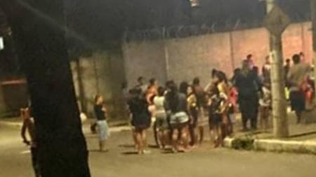 Fato ocorreu no bairro Novo Tempo e chamou atenção de vários curiosos