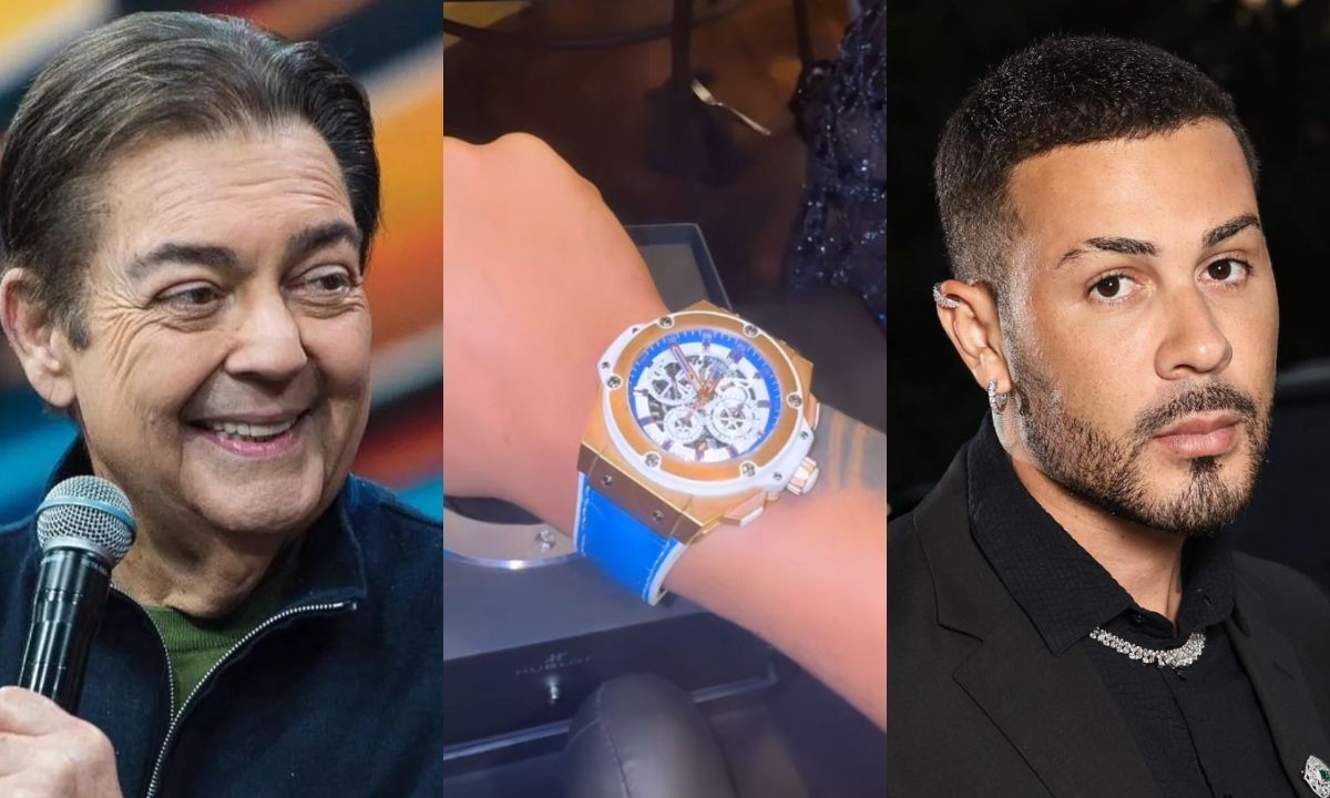 Carlinhos Maia arremata relógio de Faustão em leilão de Neymar: 'Desejo melhoras'