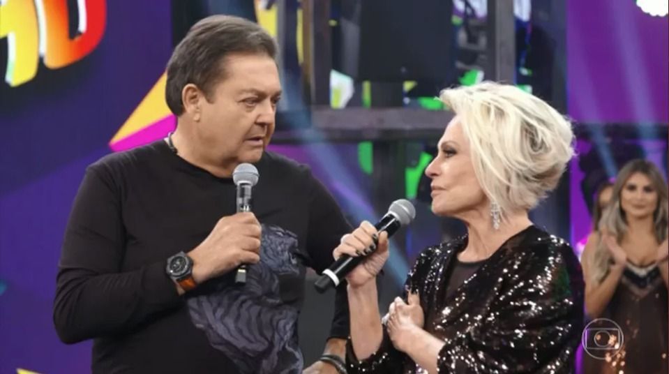 Internado, Faustão recebe mensagem especial de Ana Maria Braga após transplantes