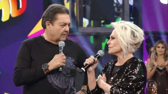Ana Maria Braga esteve no Domingão do Faustão em 2020