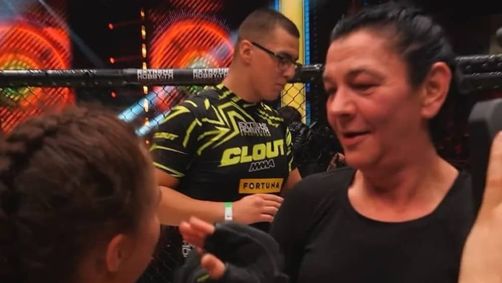 Mãe nocauteia ex-namorada do filho