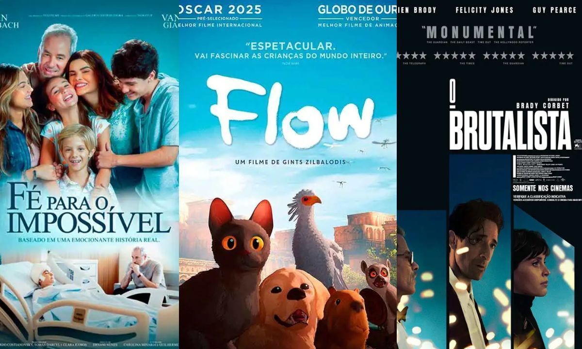 Flow e O Brutalista, indicados ao Oscar, estreiam no cinemas de Juiz de Fora