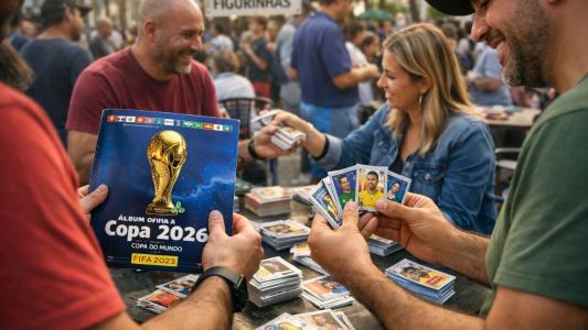 Febre das figurinhas por que o álbum da Copa mobiliza adultos e crianças