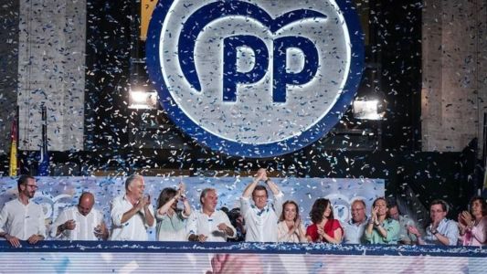 Feijóo comemorou eleição do PP