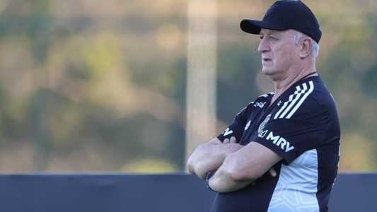 Felipão ainda não venceu nenhum jogo como técnico do Atlético