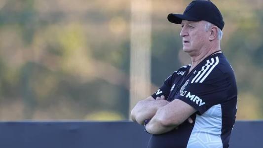 Felipão ainda não venceu nenhum jogo como técnico do Atlético