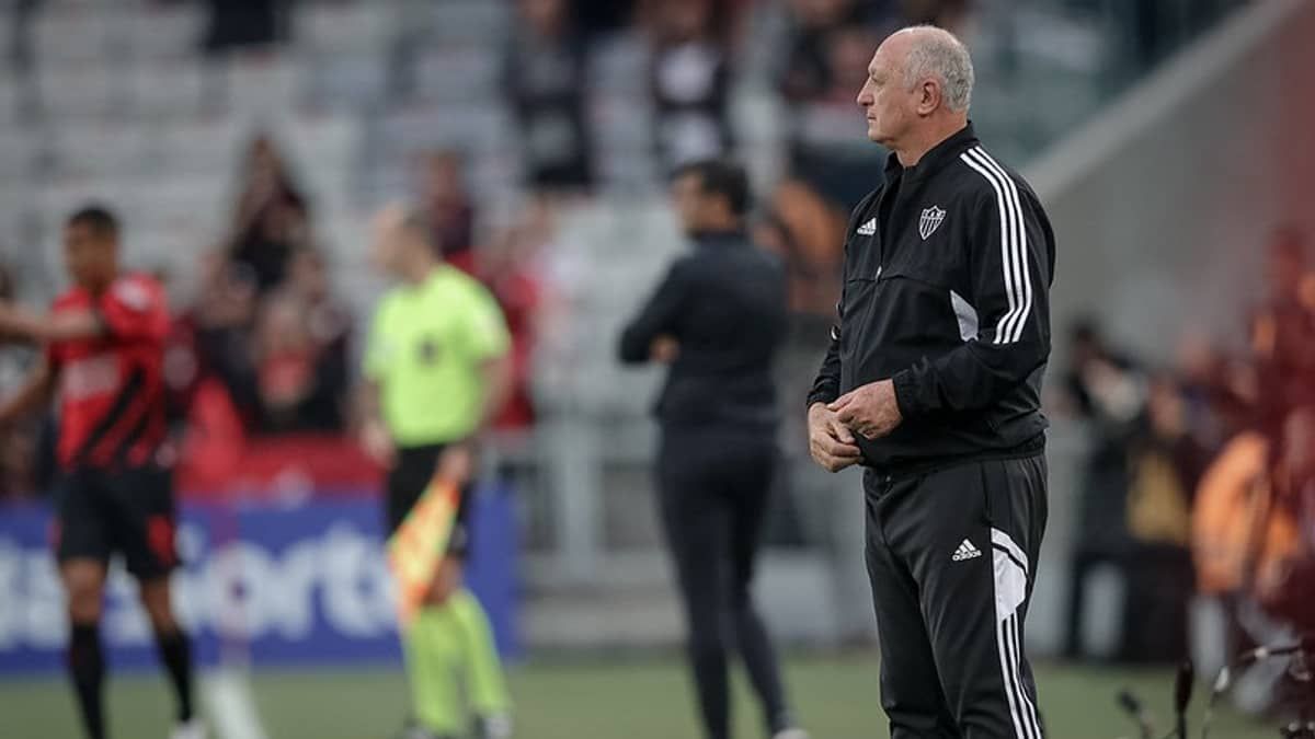 Felipão avalia empate do Atlético em Curitiba: 'Ficamos satisfeitos'