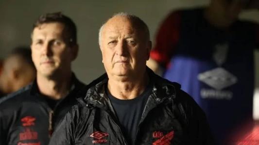 Felipão chega ao Atlético para primeiro desafio no Alvinegro