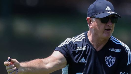 Felipão chegou ao Atlético em junho e tem 50% de aproveitamento no comando do Alvinegro