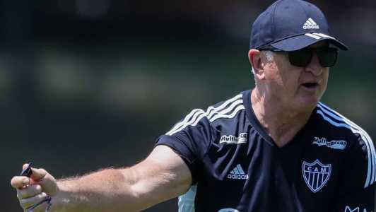 Felipão chegou ao Atlético em junho e tem 50% de aproveitamento no comando do Alvinegro