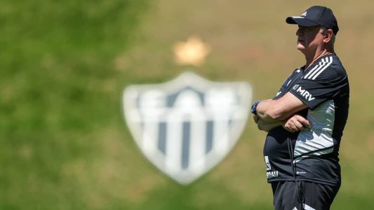 Felipão chegou ao Atlético pouco tempo depois da eliminação da equipe na Copa do Brasil