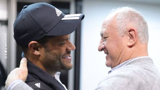 Felipão comandou Hulk na Seleção Brasileira; reencontro será no Atlético