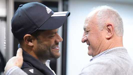 Felipão comandou Hulk na Seleção Brasileira; reencontro será no Atlético
