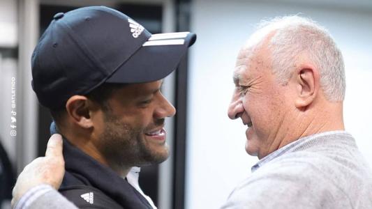 Felipão comandou Hulk na Seleção Brasileira; reencontro será no Atlético
