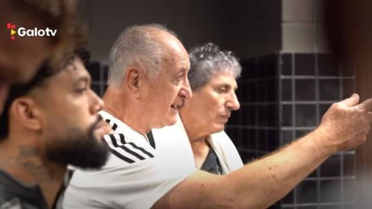 Felipão completou 14 partidas no comando do Atlético
