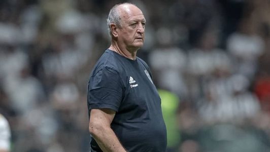 Felipão definiu escalação do Atlético para duelo contra o Fluminense
