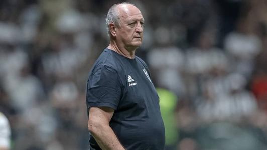 Felipão definiu escalação do Atlético para duelo contra o Fluminense