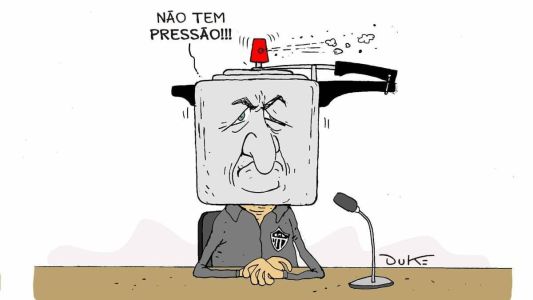 Felipão diz que não sente pressão no Atlético