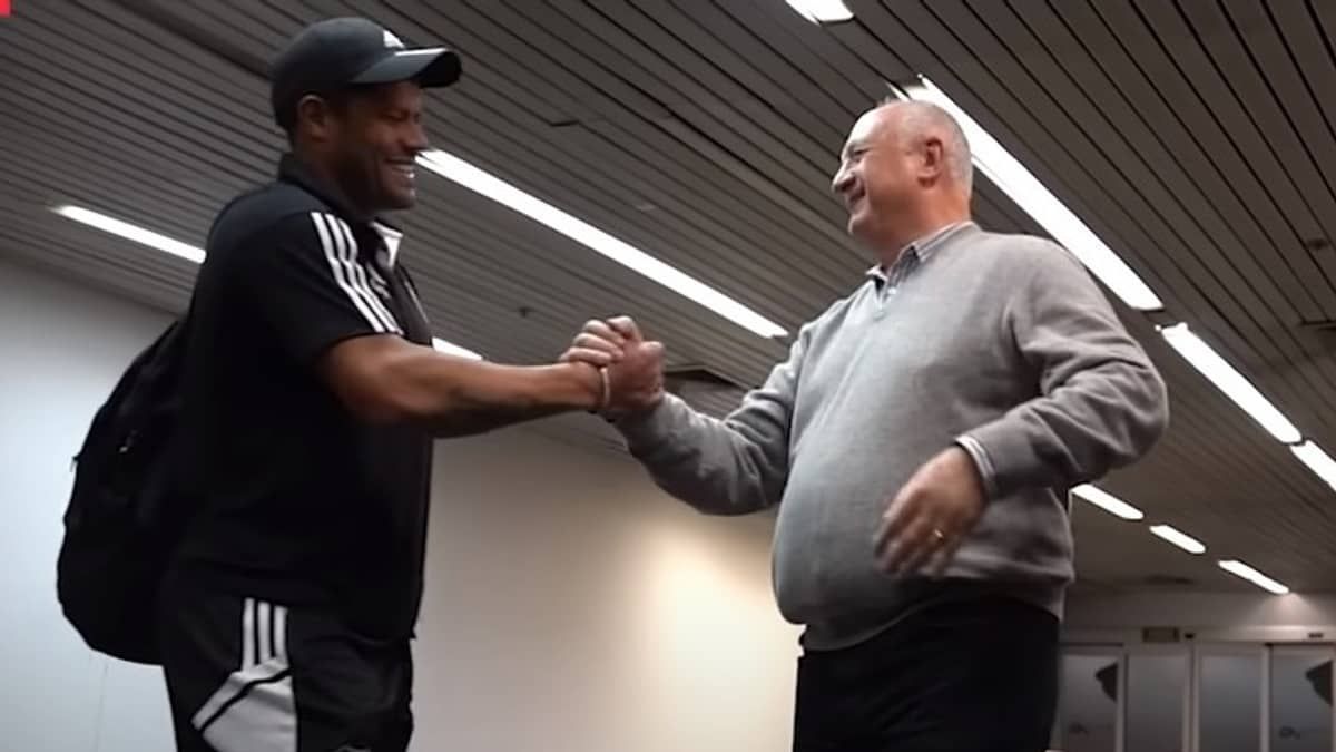 Vídeo: bastidores do primeiro encontro entre Hulk e Felipão no Atlético  