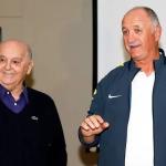 Técnico do Atlético, Felipão se emociona ao saber da morte de Minelli