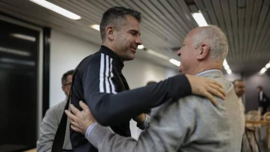 Felipão e Victor se reencontram no Atlético após Copa do Mundo de 2014