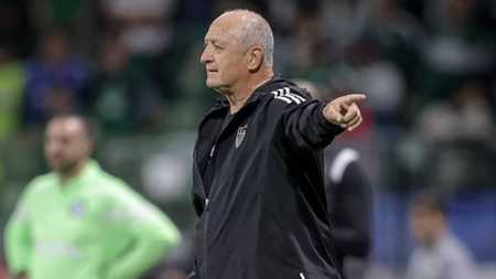 Felipão elogiou atuação do Atlético na vitória sobre o Palmeiras