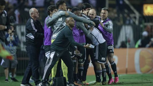 Felipão está satisfeito com o elenco do Atlético