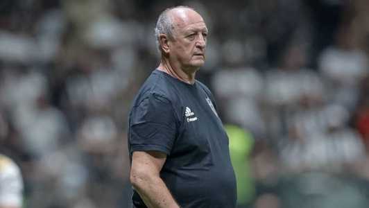Felipão ficou feliz pela intensidade da equipe na vitória sobre o Fluminense