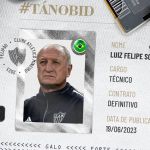 Atlético: Felipão aparece no BID e pode estrear contra o Fluminense