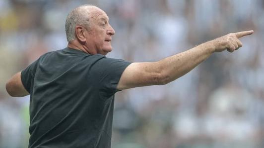 Felipão lamentou atuação ruim e valorizou bom desempenho do Cruzeiro