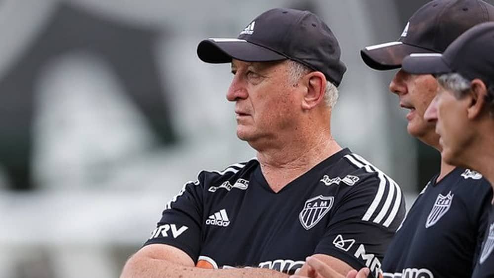 Felipão prepara duas mudanças no Atlético para duelo com o Fluminense