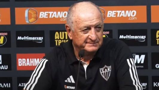 Felipão se arrepiou com grito da torcida do Atlético