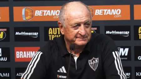 Felipão se arrepiou com grito da torcida do Atlético