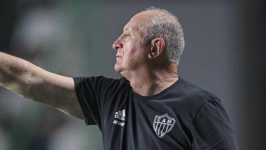 Felipão, técnico do Atlético