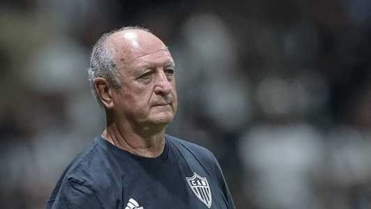 Felipão, técnico do Atlético