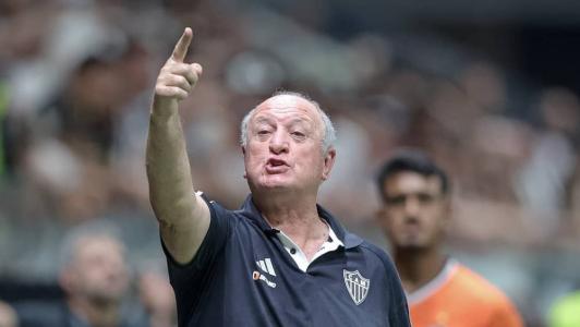 Felipão, técnico do Atlético, tem 454 partidas disputadas na história da Série A do Campeonato Brasileiro
