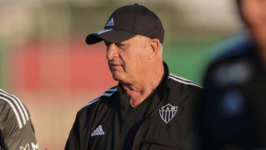Felipão tem sete jogos pelo Atlético e ainda não venceu