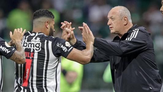 Felipão teve começo ruim no Atlético, mas time melhorou nas últimas semanas