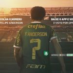 Palmeiras abre votação para torcida escolher número de Felipe Anderson; veja opções