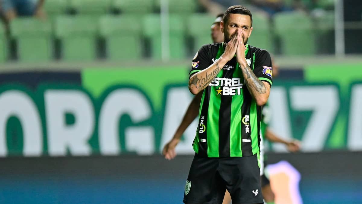 América é líder disparado em cartões vermelhos na Série A; veja ranking